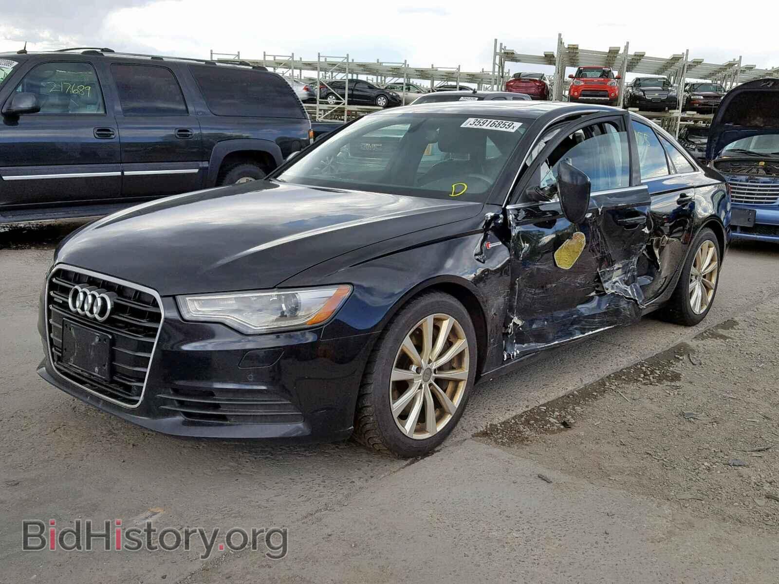 2012 AUDI A6 - VIN: WAUGGBFCXCN044163 - Photo 2