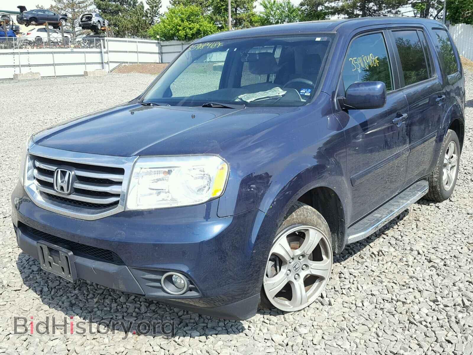 2013 HONDA PILOT EX - VIN: 5FNYF4H40DB015315 - Фото 2
