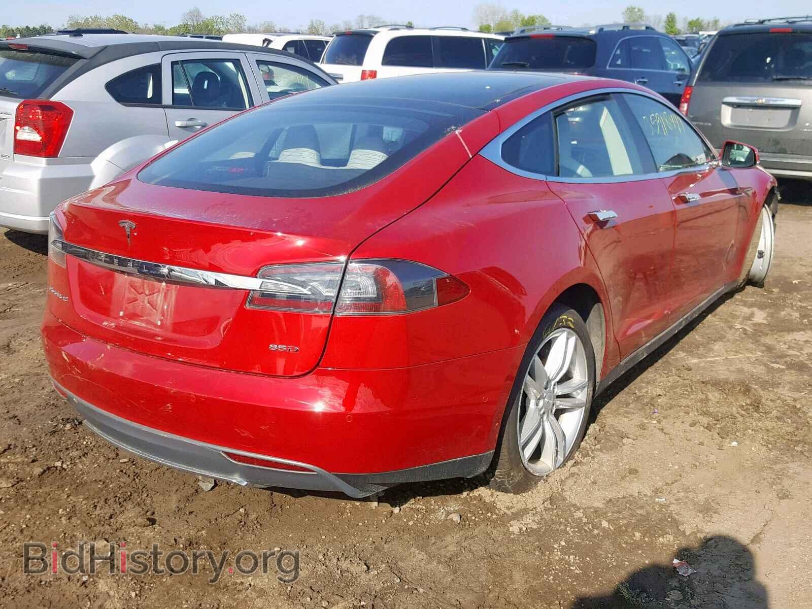 2015 TESLA MODEL S 85 - VIN: 5YJSA1H22FF081501 - Фото 4