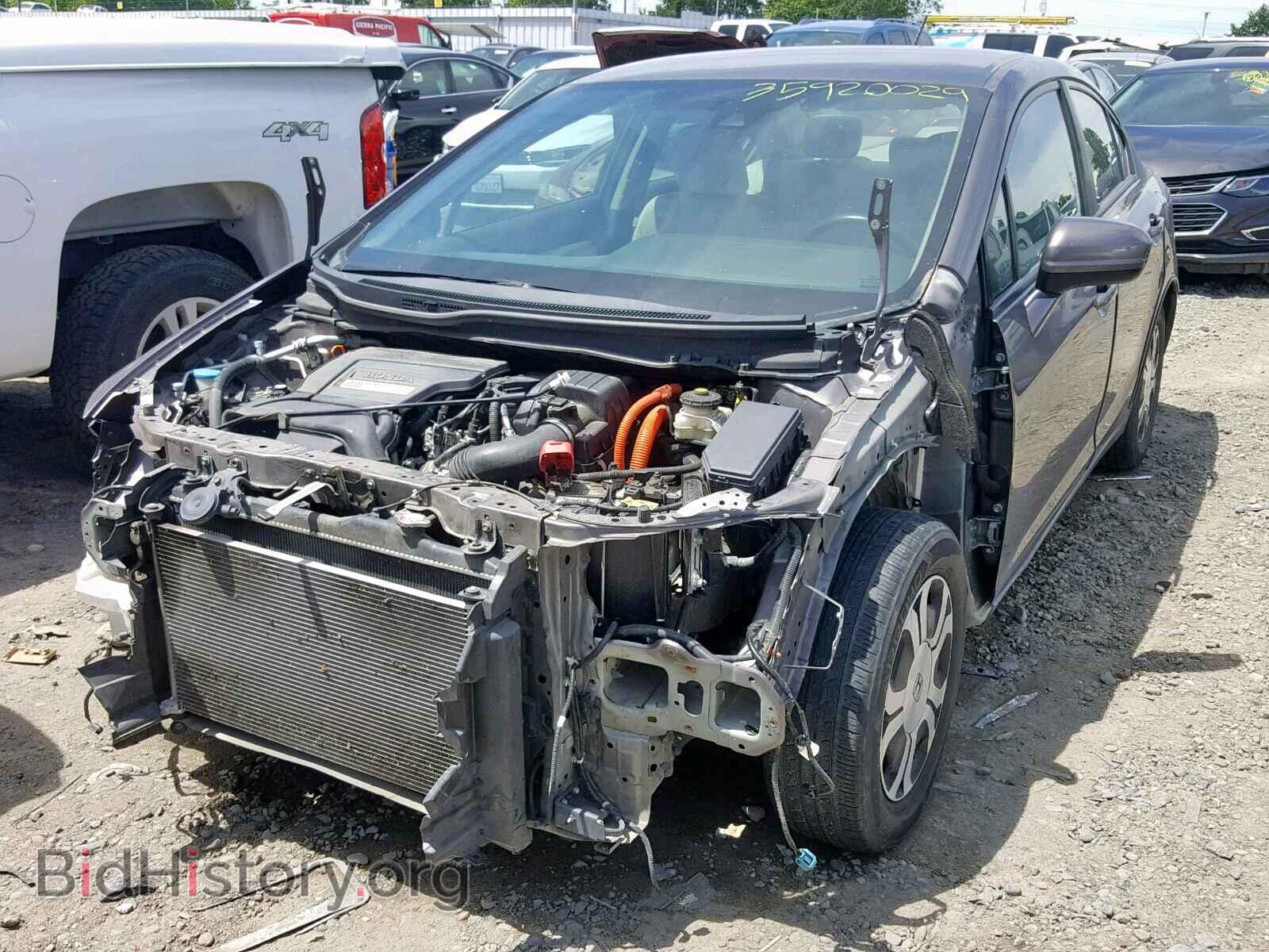 2014 HONDA CIVIC - VIN: 19XFB4F23EE200969 - Фото 2