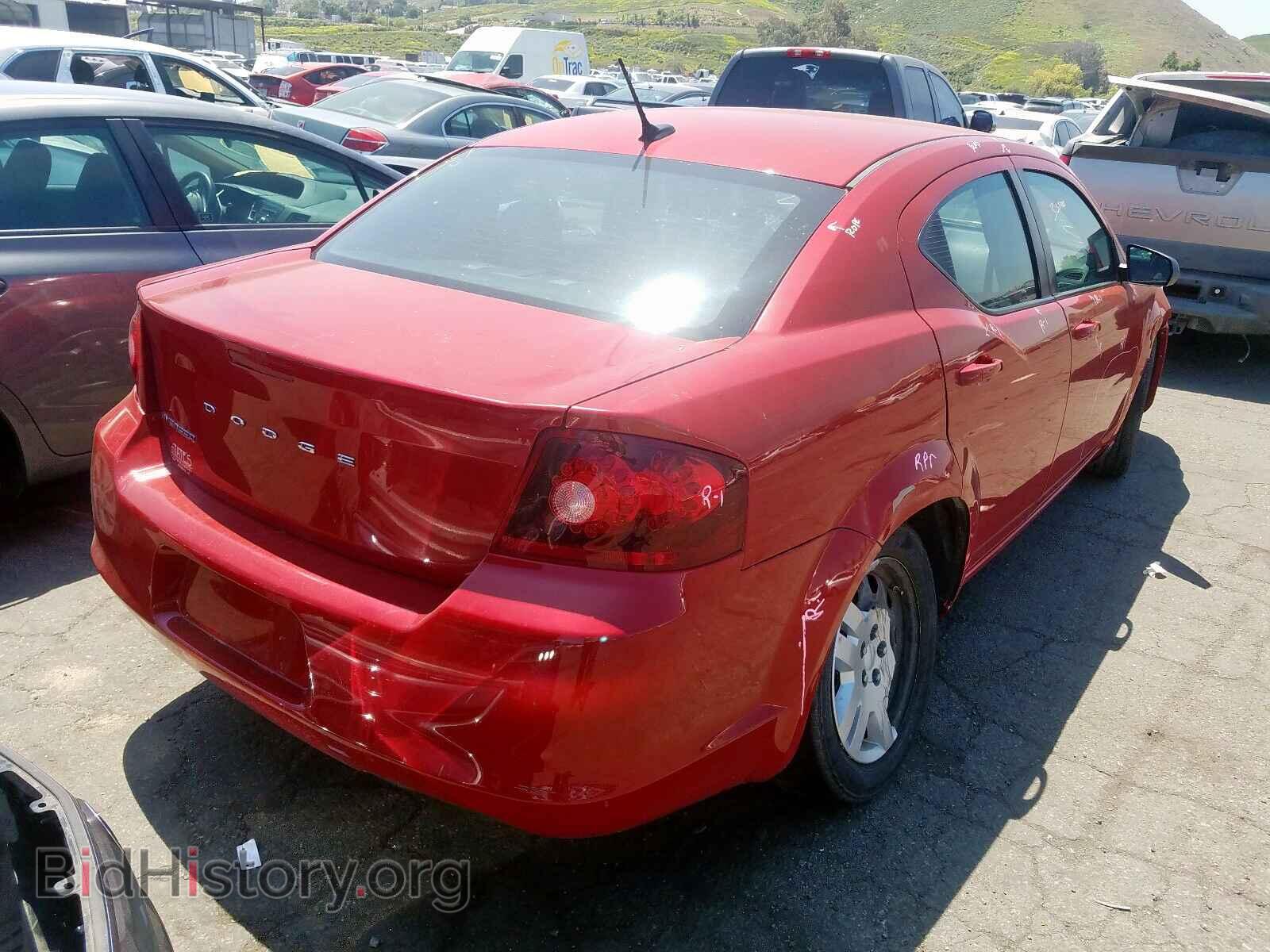 2012 DODGE AVENGER - VIN: 1C3CDZAB7CN243483 - Фото 4