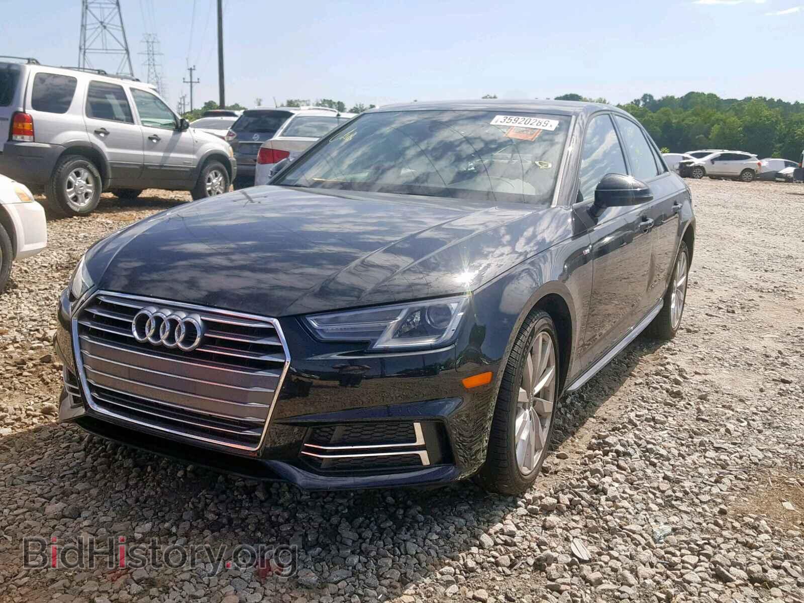 2018 AUDI A4 - VIN: WAUKMAF49JN011903 - Фото 2