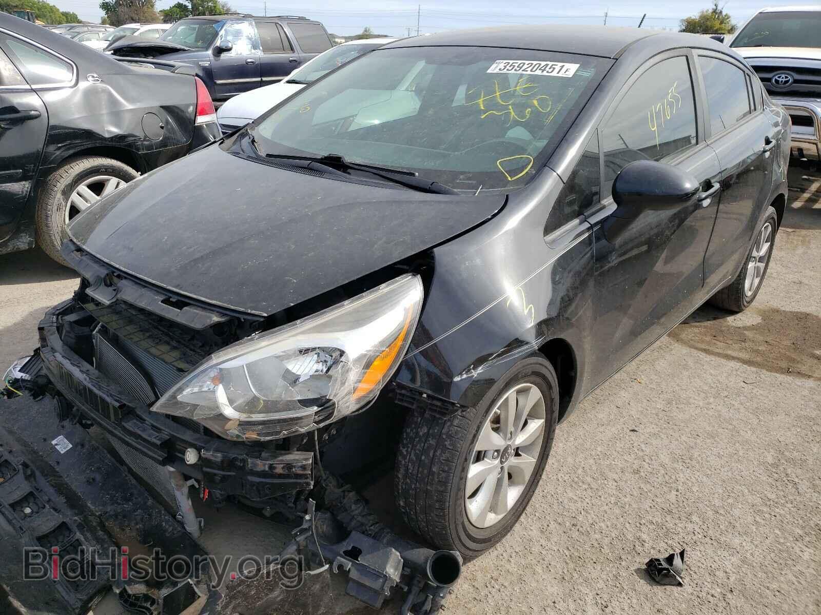 2017 KIA RIO - VIN: KNADN4A32H6007203 - Фото 2