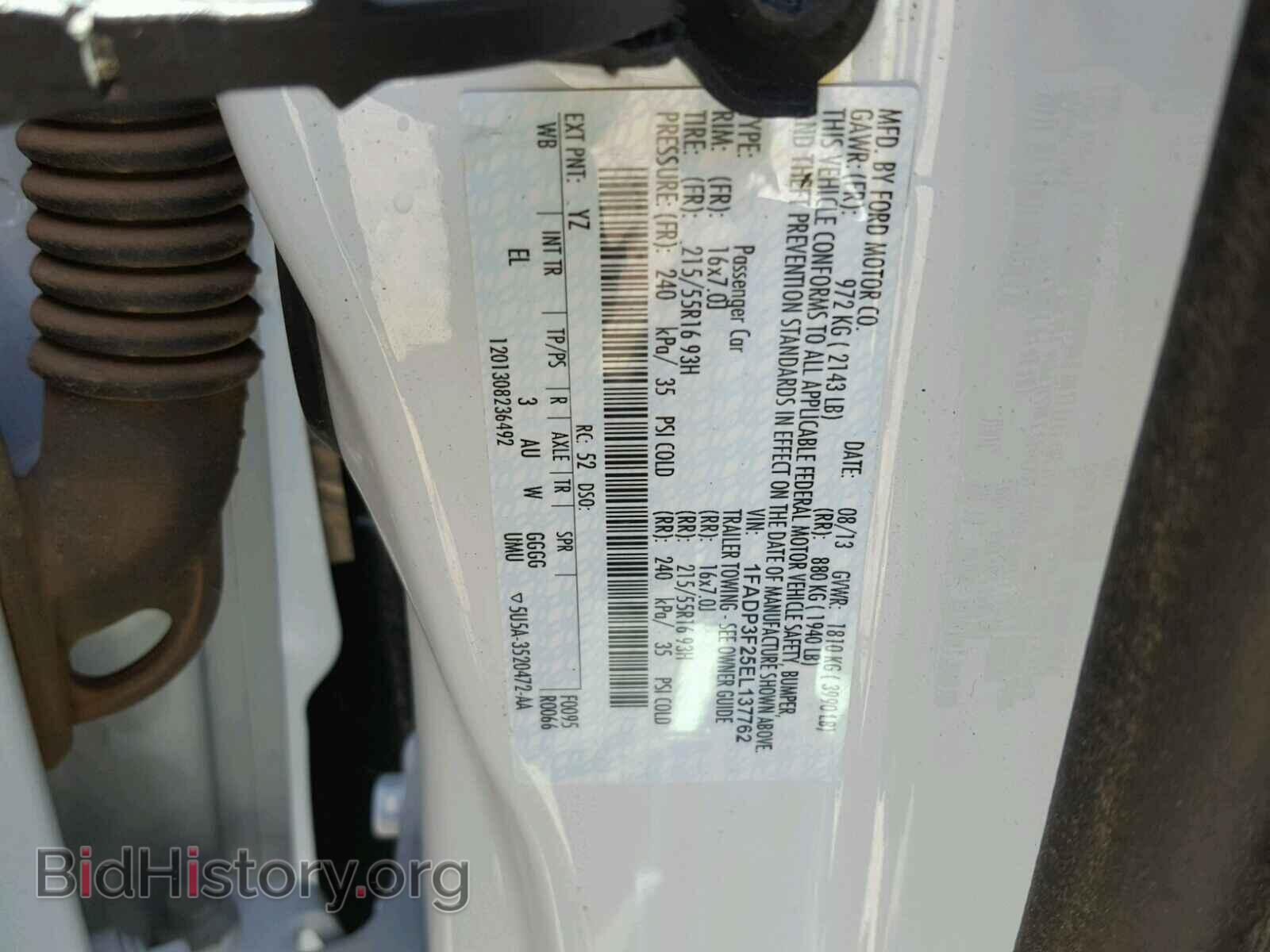 2014 FORD FOCUS - VIN: 1FADP3F25EL137762 - Photo 10