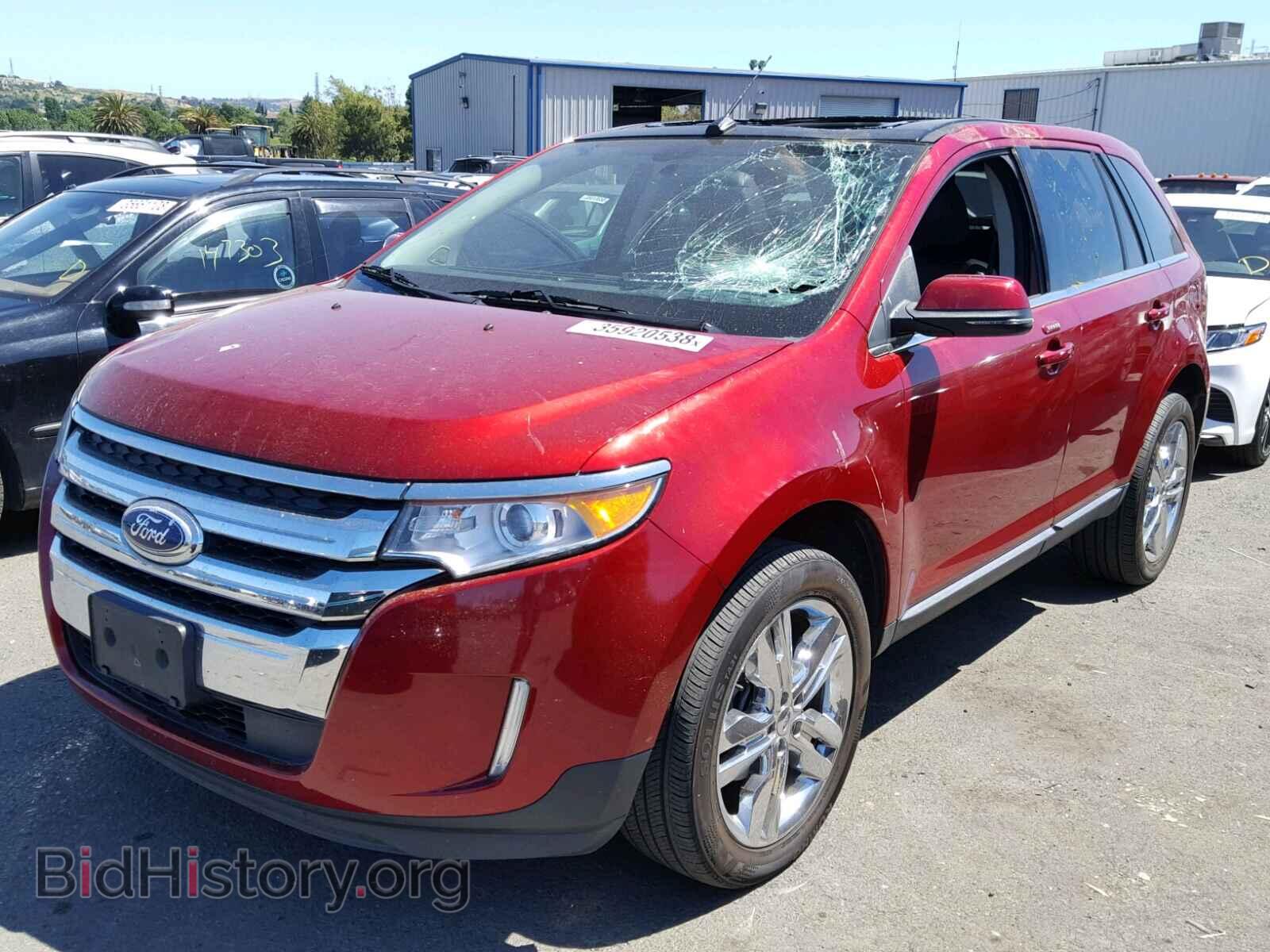 2013 FORD EDGE - VIN: 2FMDK4KC2DBC06981 - Фото 2