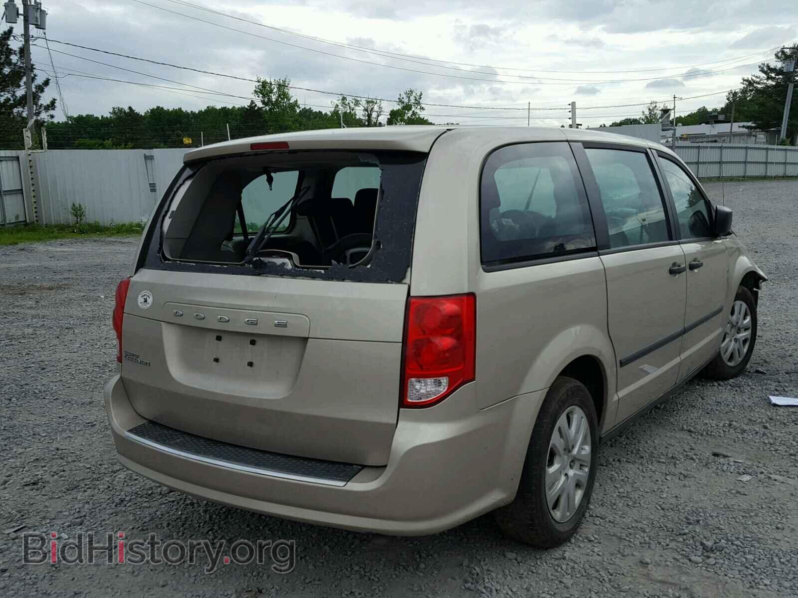 2016 DODGE CARAVAN - VIN: 2C4RDGBG9GR102802 - Фото 4