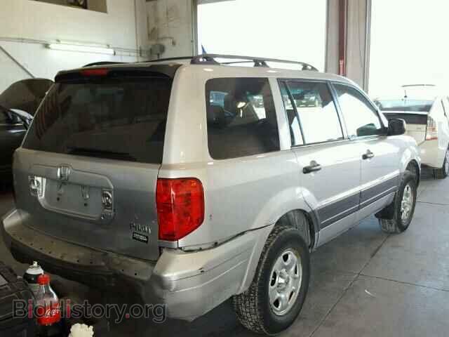 2005 HONDA PILOT - VIN: 2HKYF18145H567357 - Фото 4