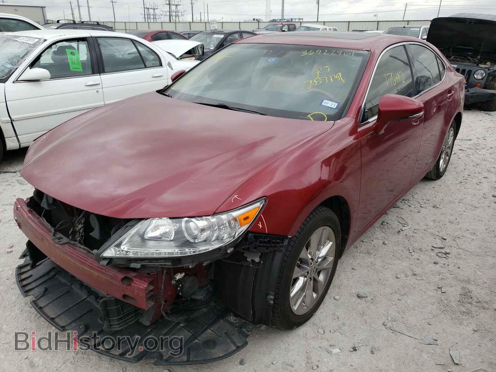 2014 LEXUS ES300 - VIN: JTHBW1GG5E2057739 - Фото 2