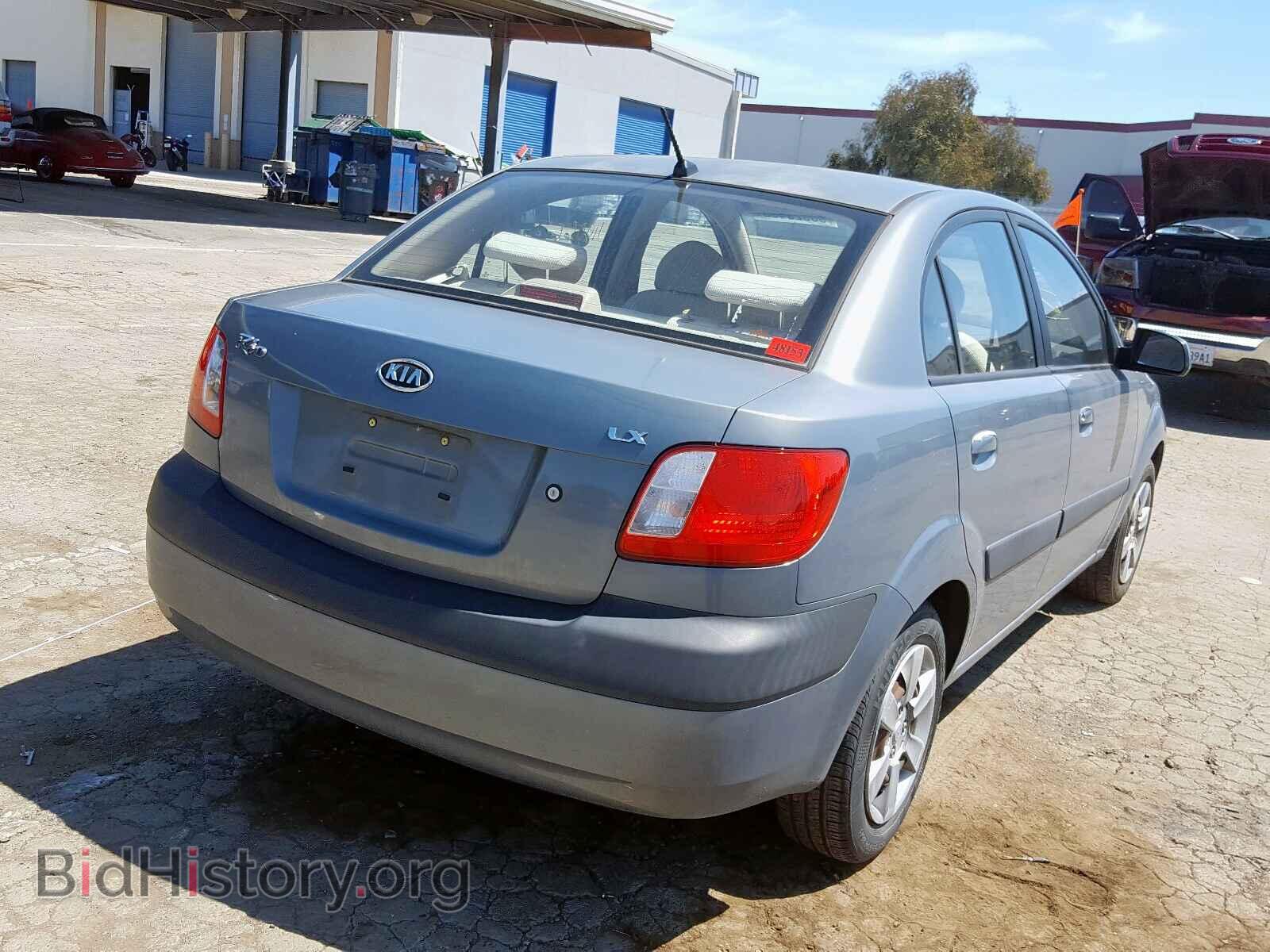 2007 KIA RIO BASE - VIN: KNADE123476248921 - Photo 4