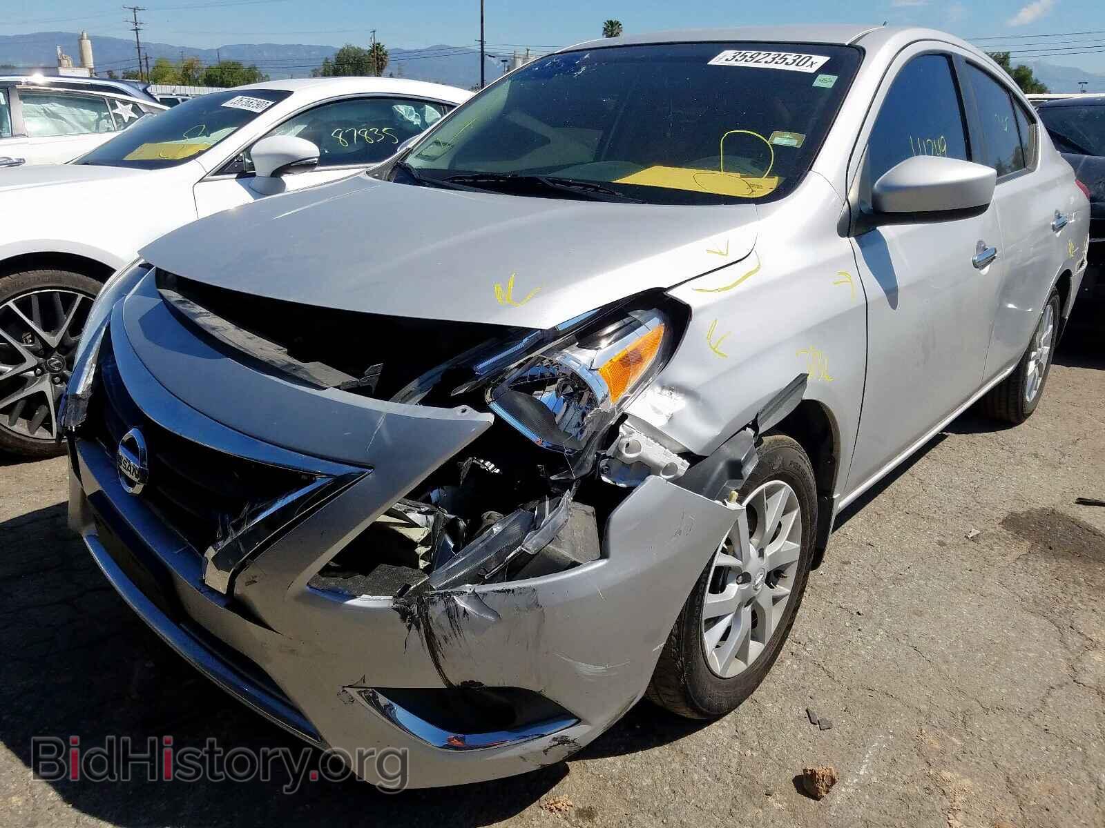 2017 NISSAN VERSA - VIN: 3N1CN7AP8HL851807 - Фото 2
