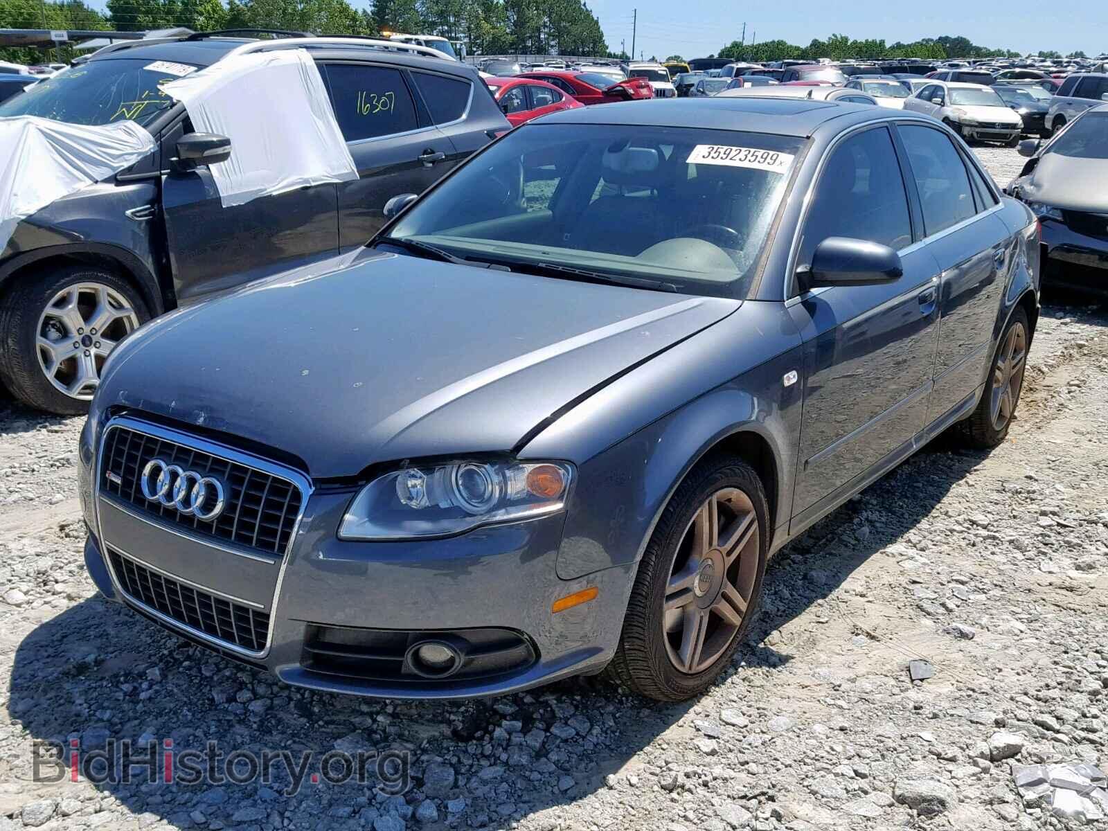 2008 AUDI A4 - VIN: WAUDF78E78A053032 - Фото 2