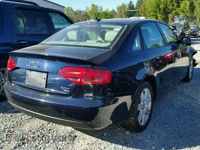 2011 AUDI A4 - VIN: WAUBFAFL5BN031732 - Фото 4