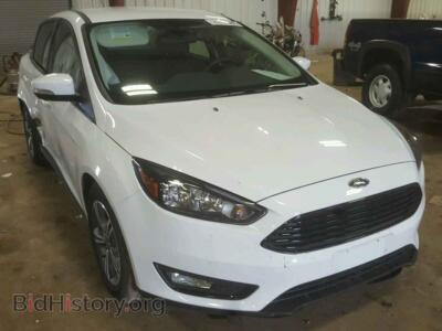 2017 Ford FOCUS Focus SE, белый — VIN 1FADP3FE4HL341175, Copart