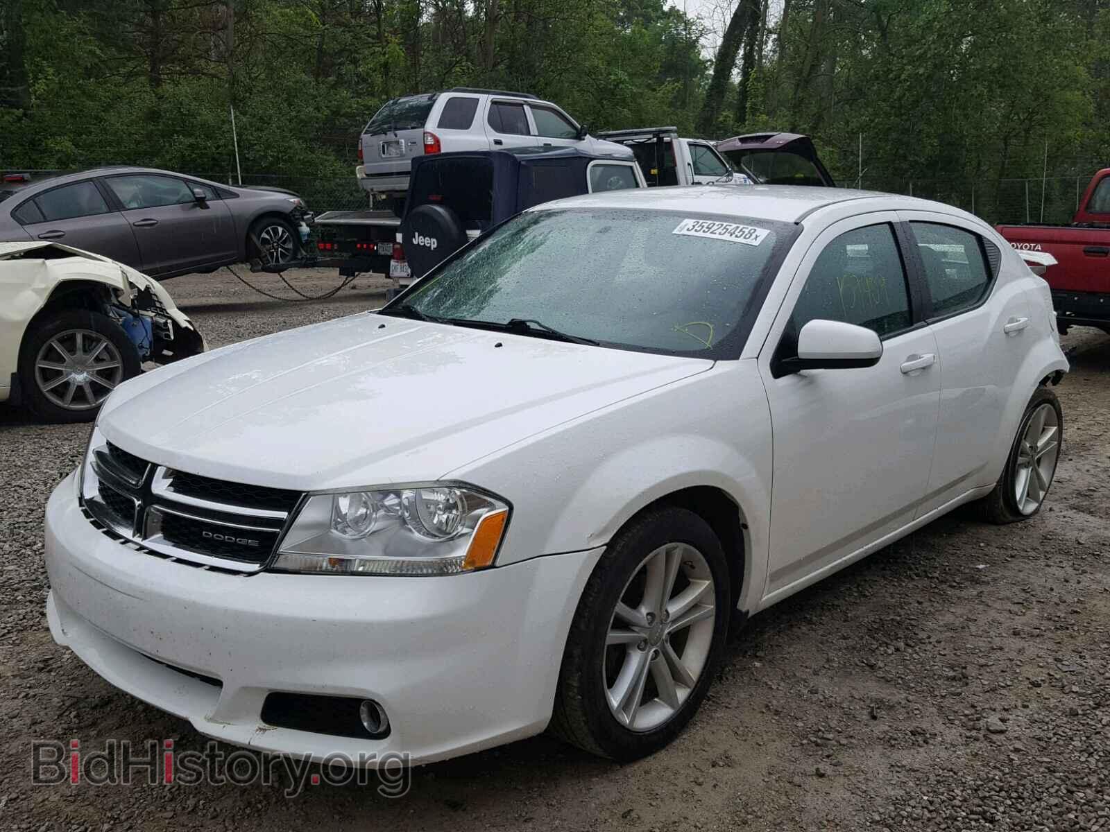 2012 DODGE AVENGER - VIN: 1C3CDZEGXCN182264 - Фото 2