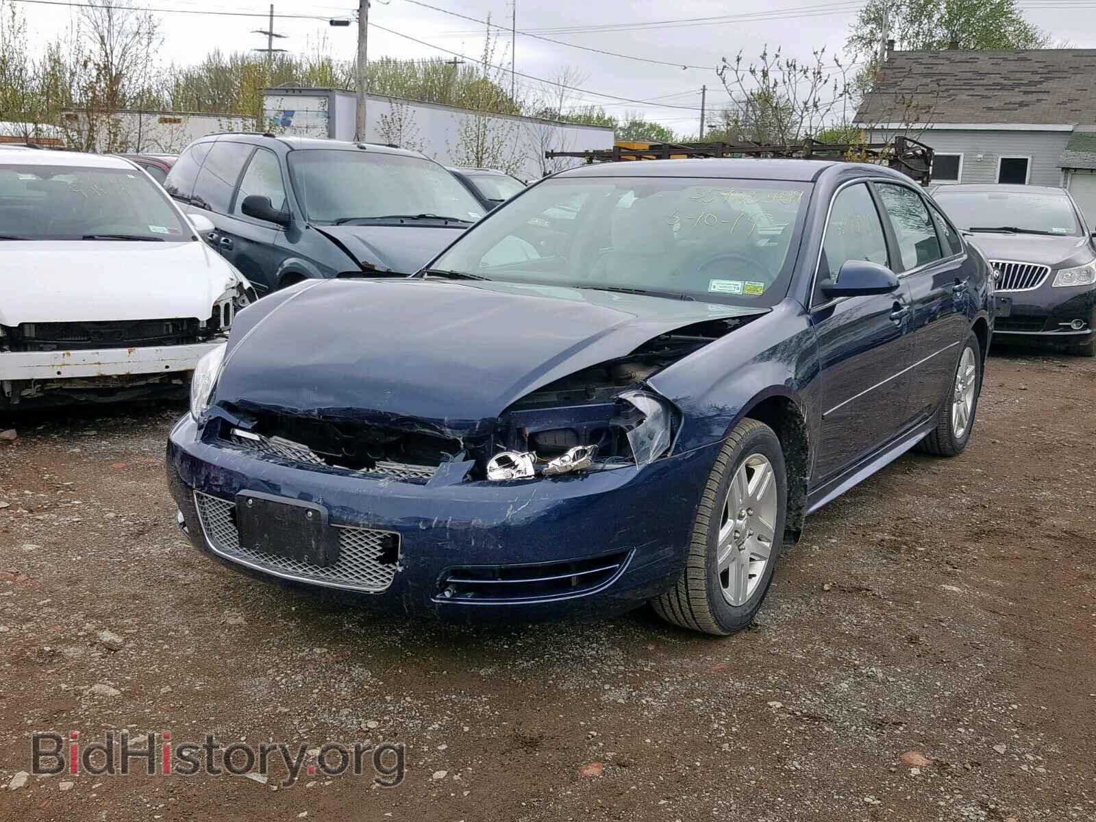 2012 CHEVROLET IMPALA - VIN: 2G1WB5E35C1307640 - Фото 2