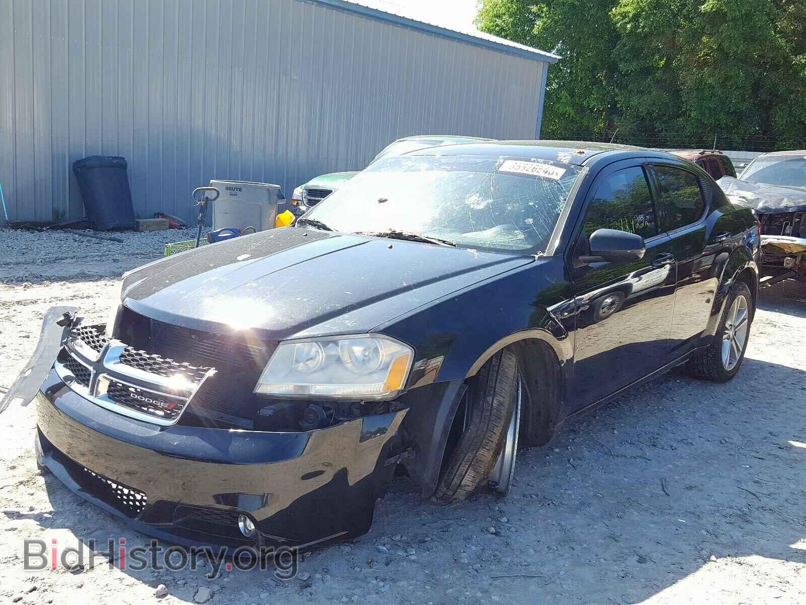 2012 DODGE AVENGER - VIN: 1C3CDZEG1CN218004 - Фото 2