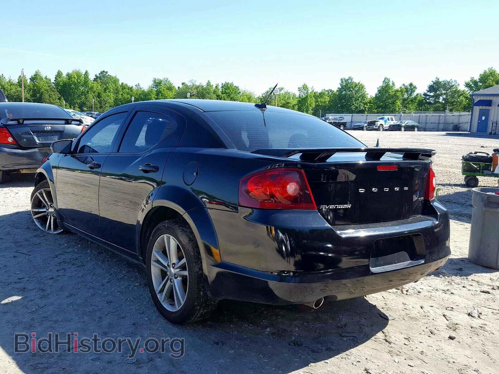 2012 DODGE AVENGER - VIN: 1C3CDZEG1CN218004 - Фото 3
