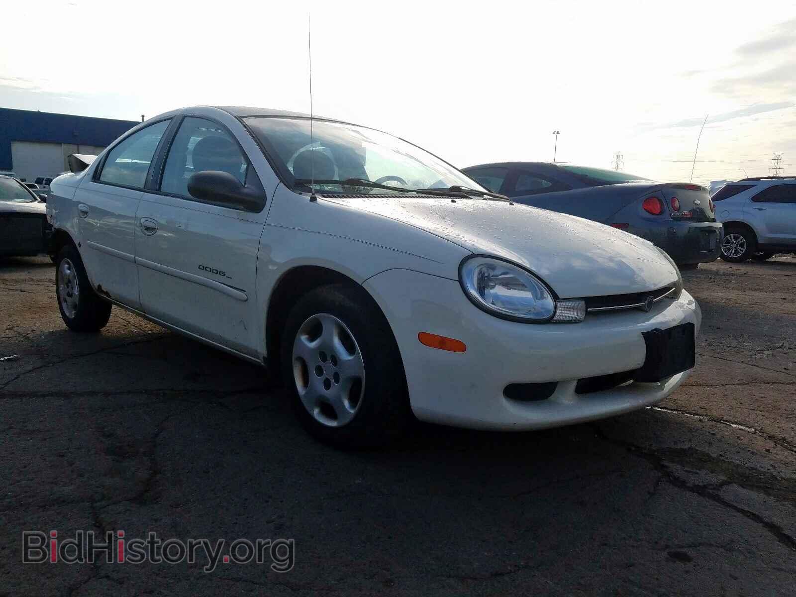 Фотография 1B3ES46C61D257183 - DODGE NEON 2001