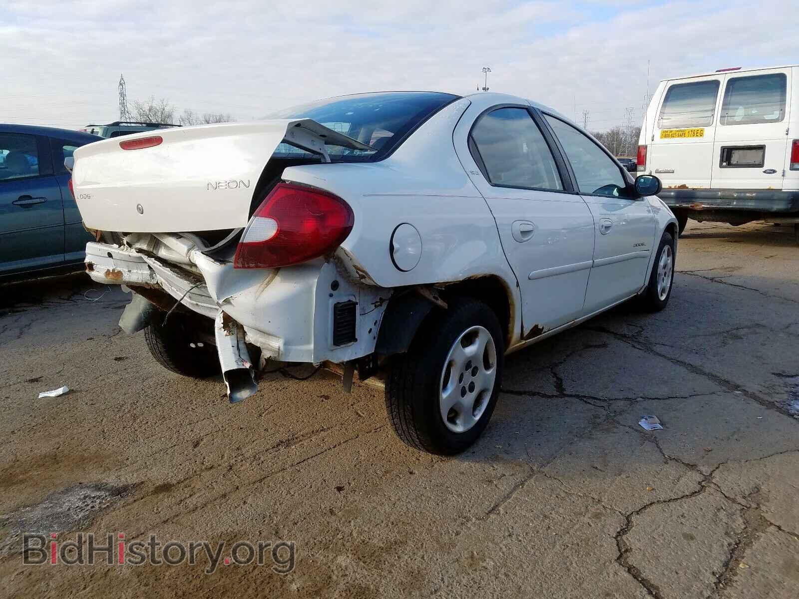 2001 DODGE NEON - VIN: 1B3ES46C61D257183 - Фото 4