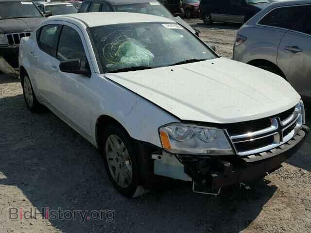 Photo 1C3CDZAB7CN231124 - DODGE AVENGER 2012