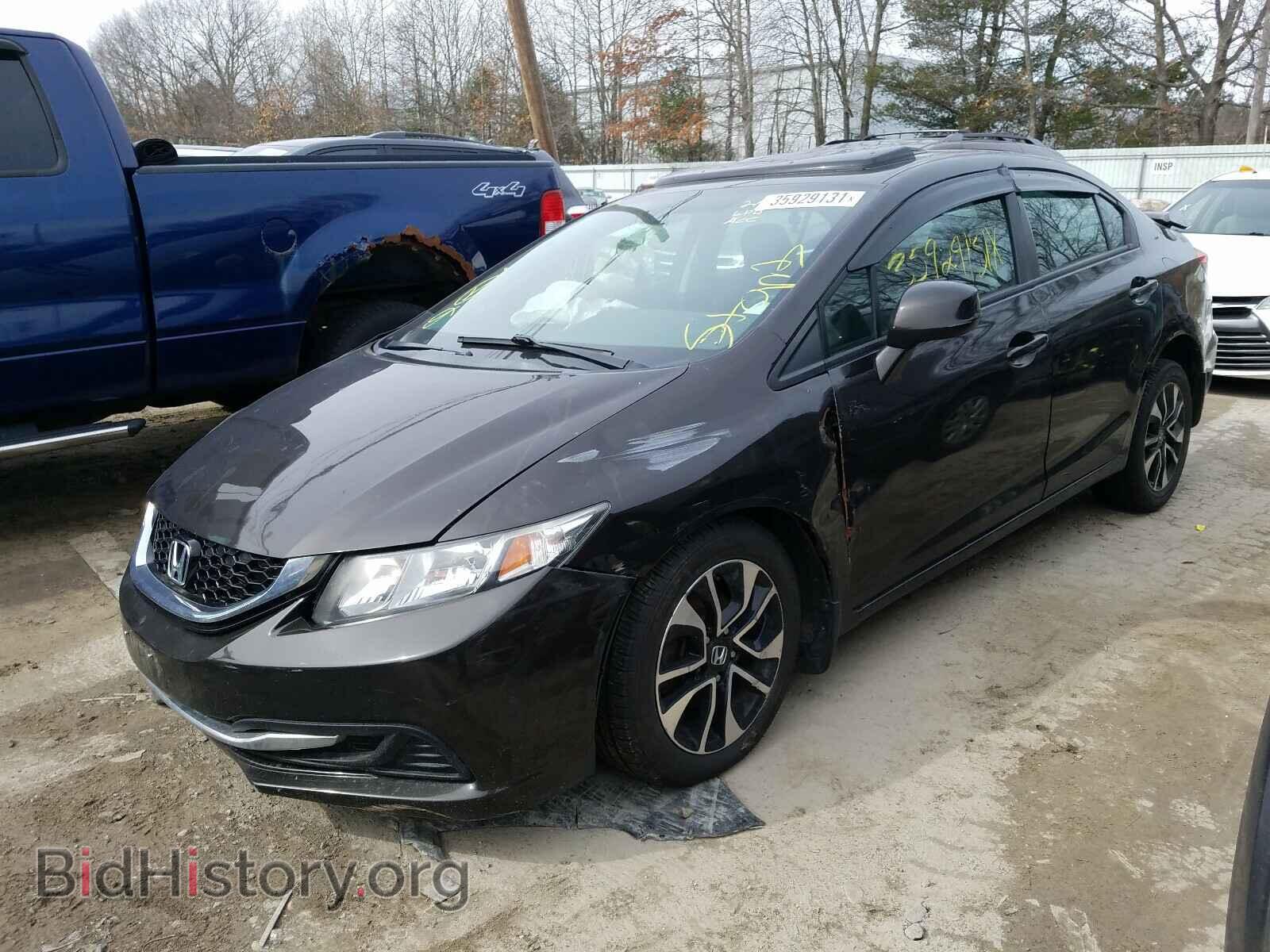 2013 HONDA CIVIC - VIN: 2HGFB2F88DH537196 - Фото 2