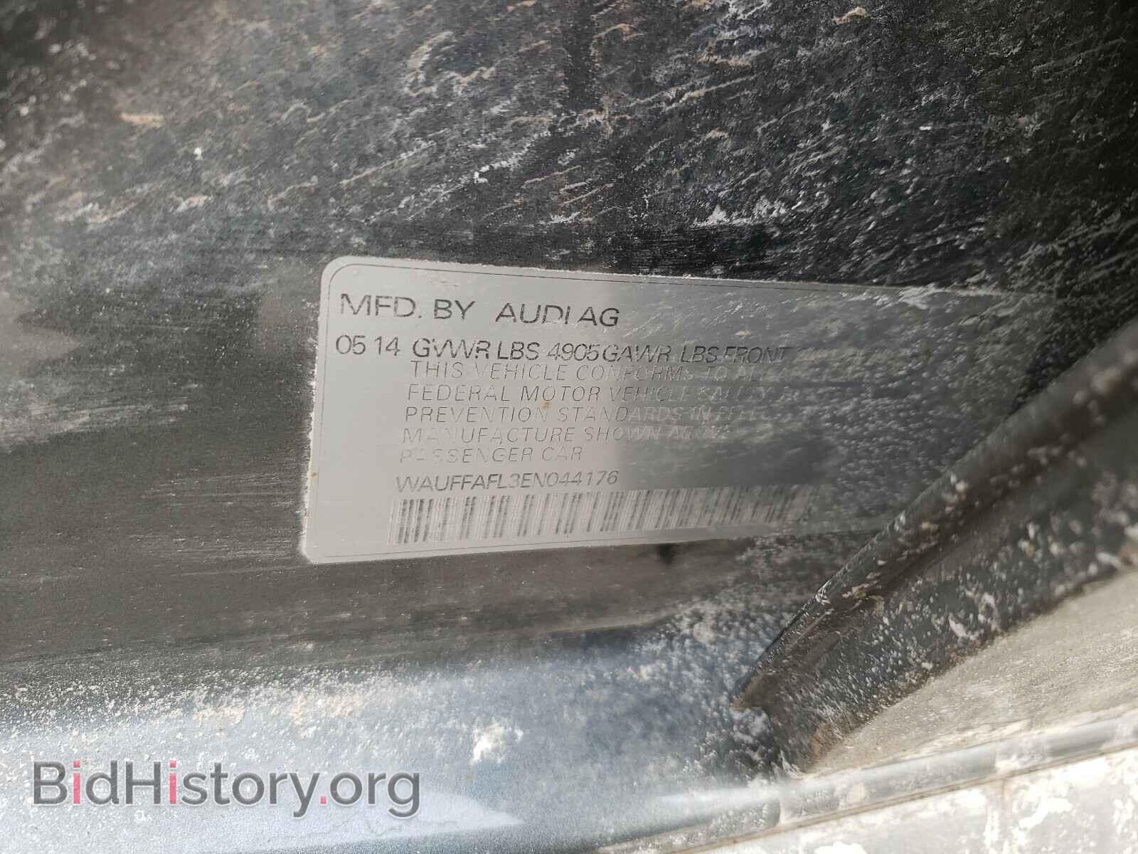 2014 AUDI A4 - VIN: WAUFFAFL3EN044176 - Фото 10