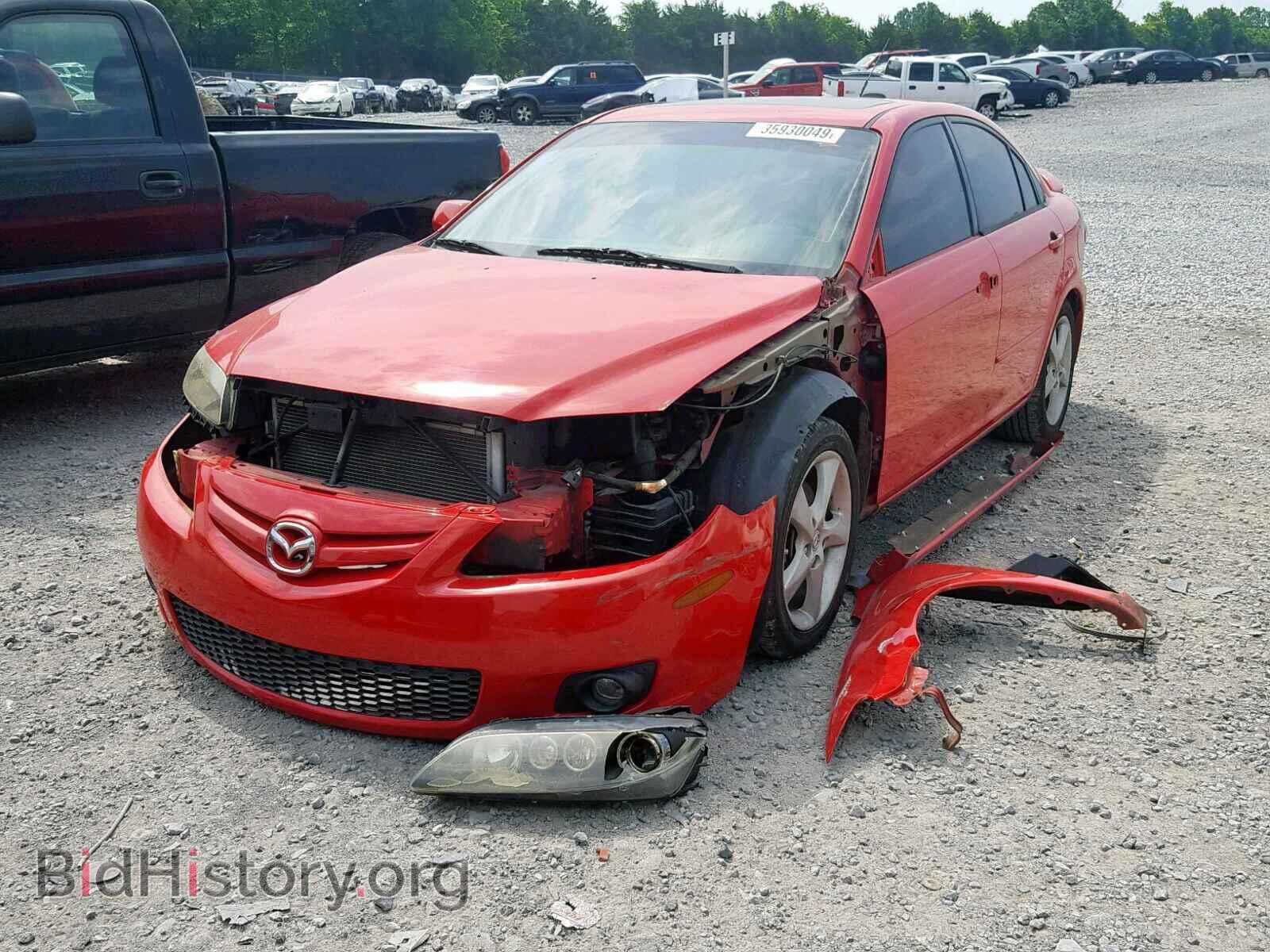 2006 MAZDA 6 - VIN: 1YVHP84D065M49548 - Фото 2