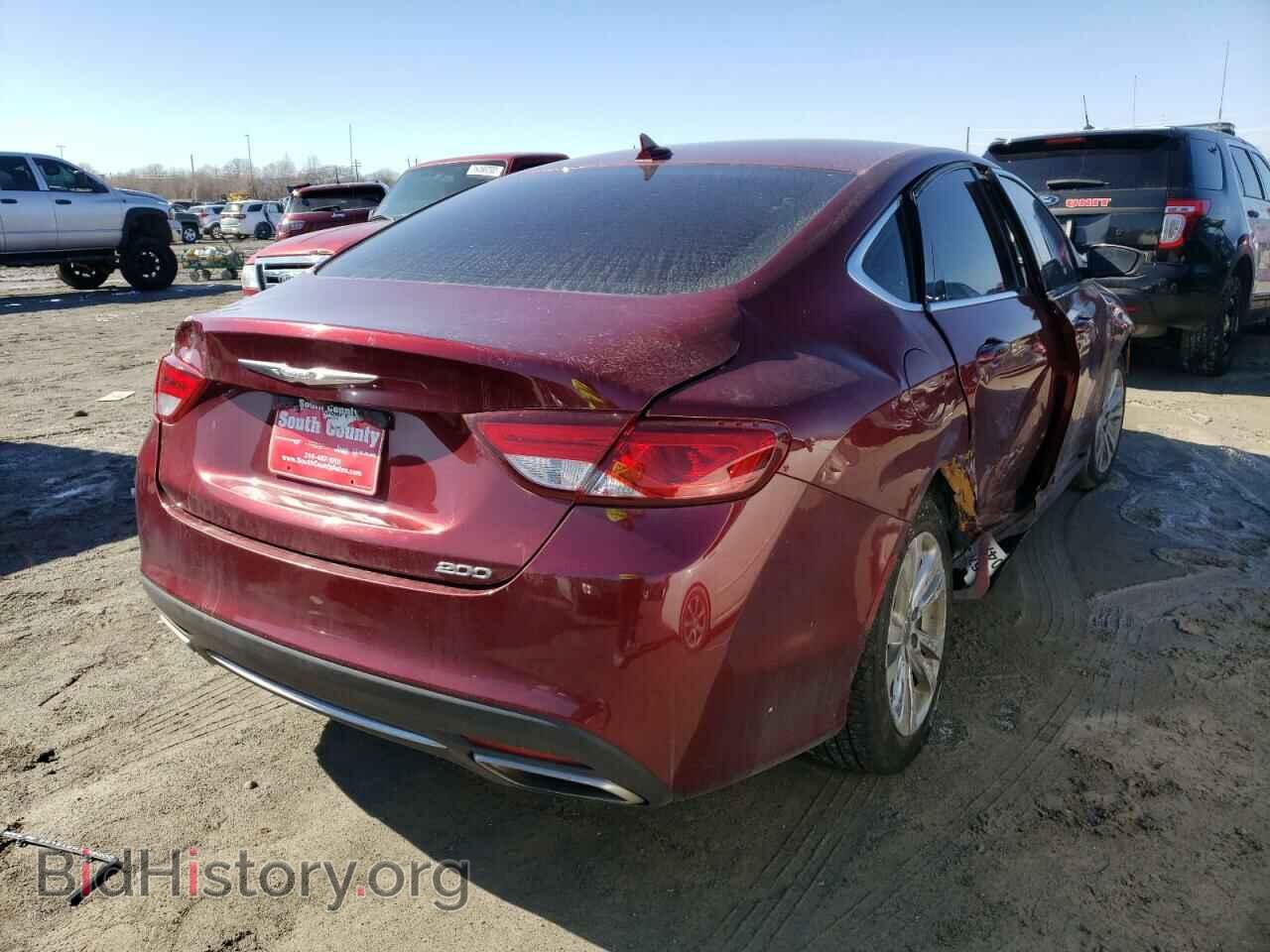 2016 CHRYSLER 200 - VIN: 1C3CCCAG1GN166885 - Фото 4