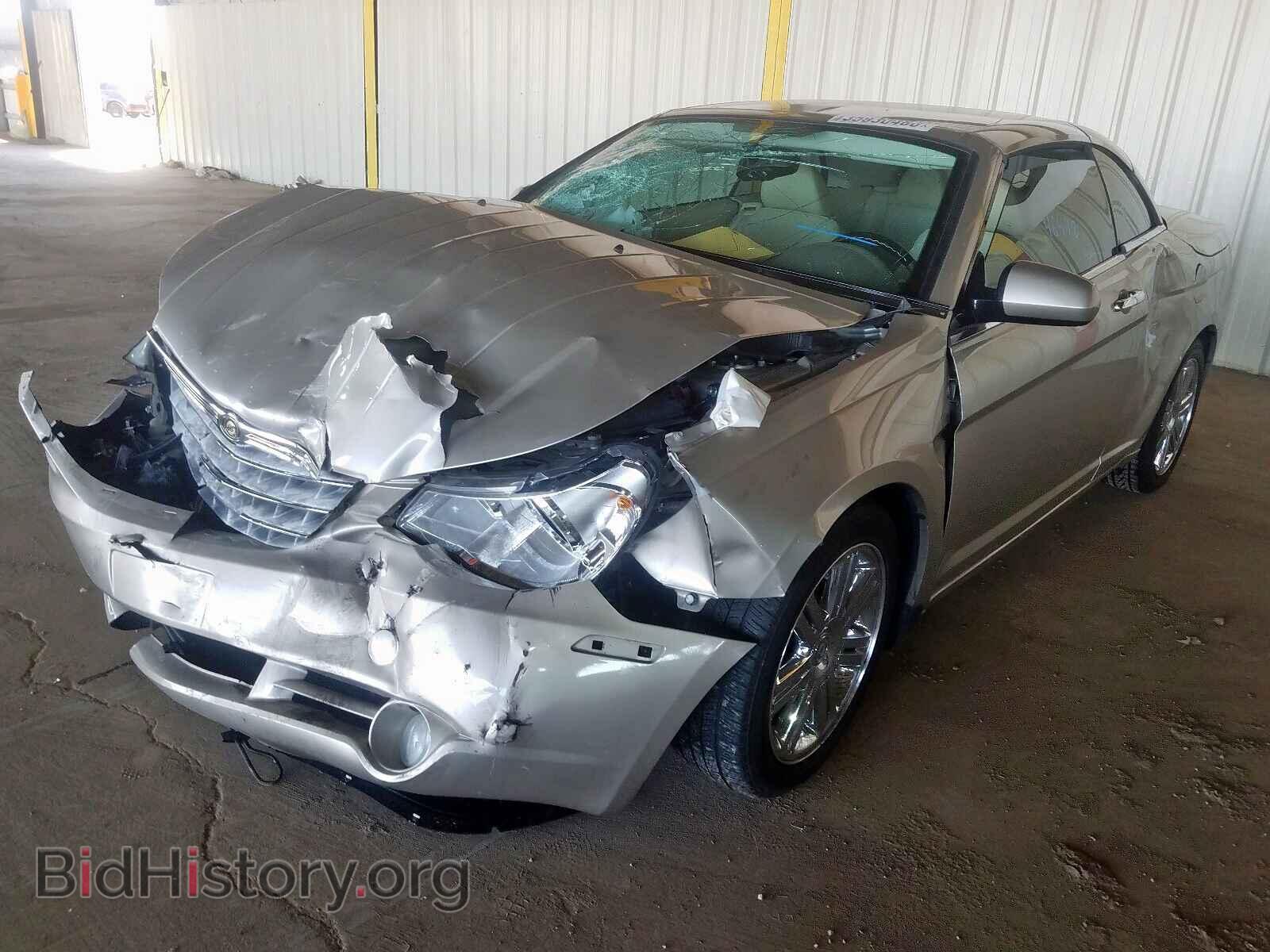 2008 CHRYSLER SEBRING - VIN: 1C3LC65M28N203882 - Фото 2