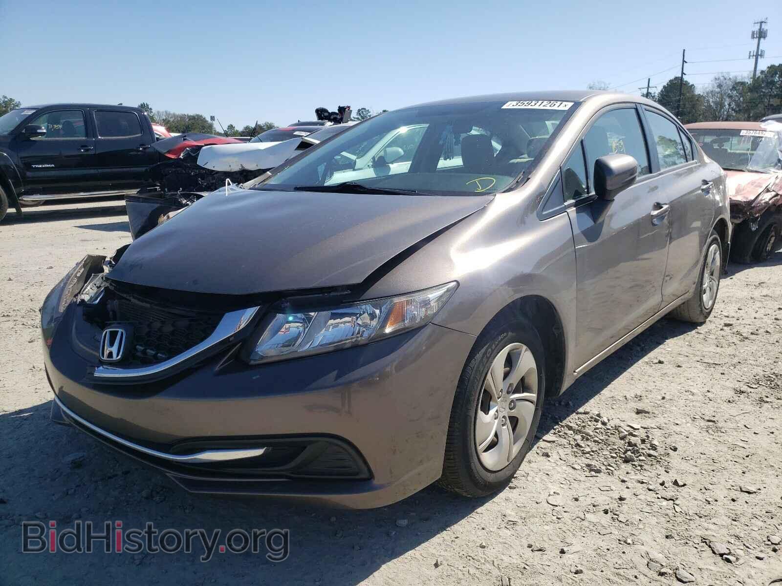 2015 HONDA CIVIC - VIN: 19XFB2F55FE115132 - Фото 2