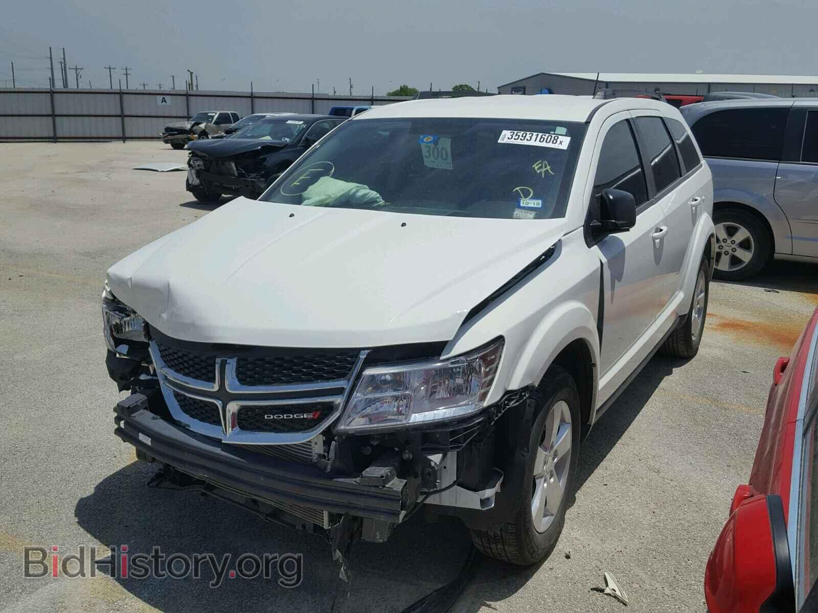 2017 DODGE JOURNEY SE - VIN: 3C4PDCAB8HT504749 - Фото 2