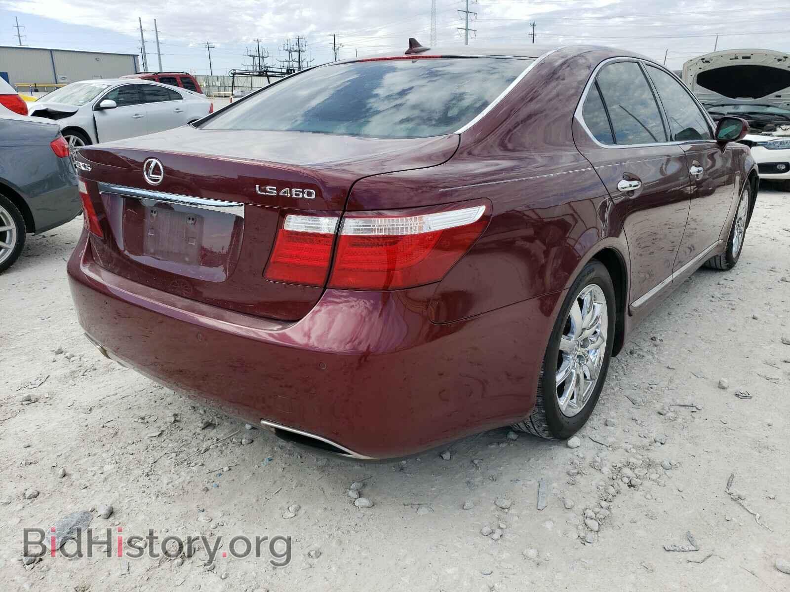 2007 LEXUS LS460 - VIN: JTHBL46F975046375 - Photo 4