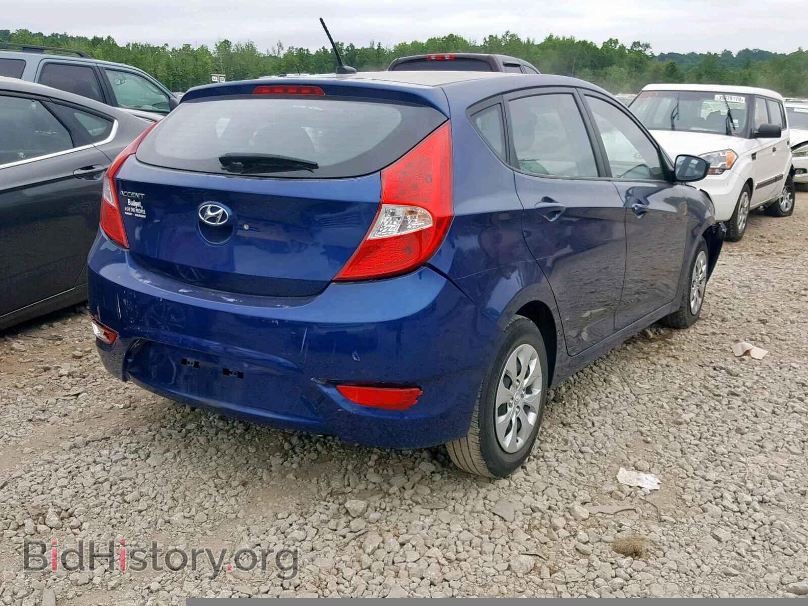 2015 HYUNDAI ACCENT - VIN: KMHCT5AEXFU213482 - Фото 4