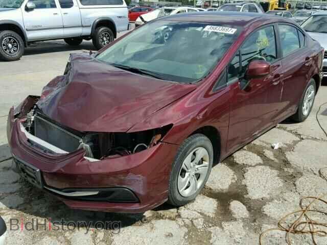 2013 HONDA CIVIC - VIN: 2HGFB2F55DH586460 - Фото 2