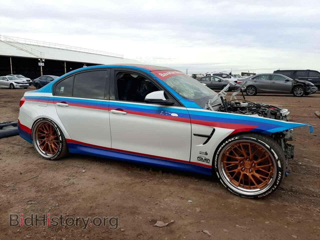 2015 BMW M3 - VIN: WBS3C9C52FP803658 - Фото 4