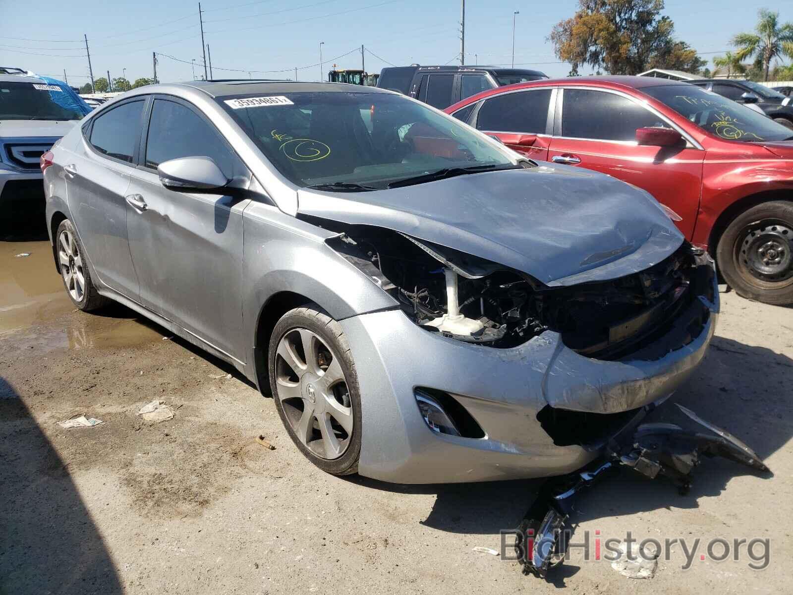 Photo KMHDH4AE2DU919455 - HYUNDAI ELANTRA 2013