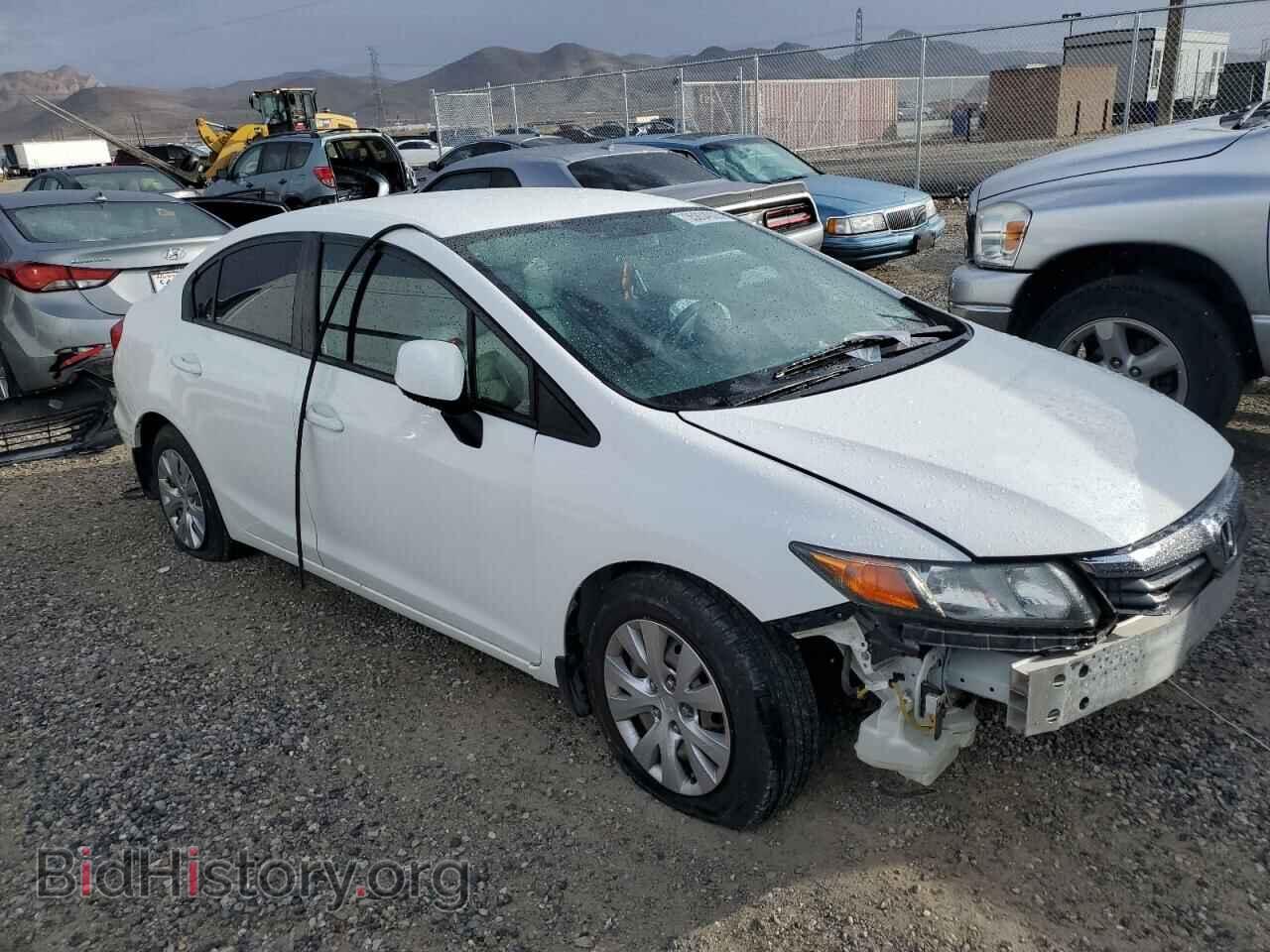 2012 HONDA CIVIC - VIN: 2HGFB2F55CH605216 - Фото 4