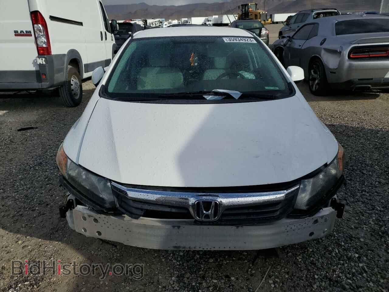 2012 HONDA CIVIC - VIN: 2HGFB2F55CH605216 - Фото 5