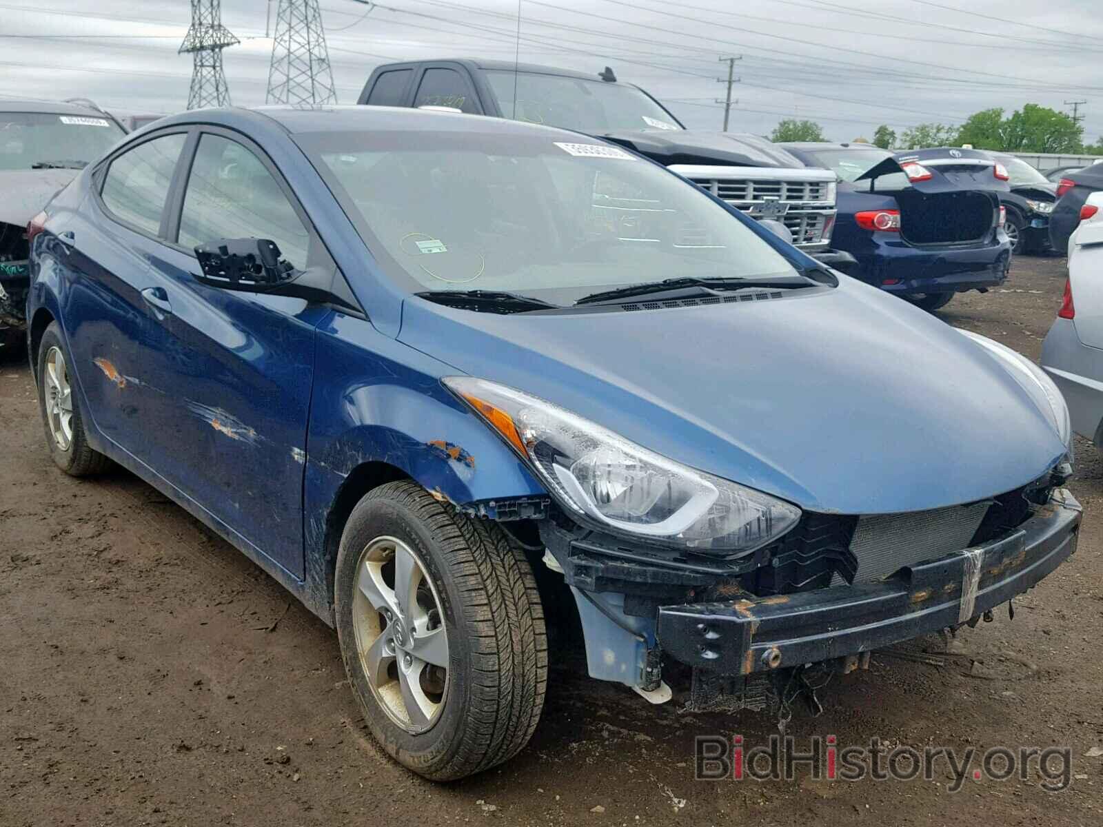 Photo KMHDH4AE0EU142890 - HYUNDAI ELANTRA 2014