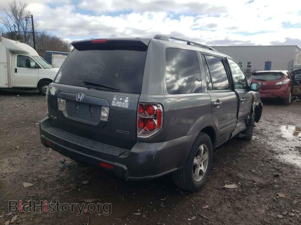 2007 HONDA PILOT - VIN: 5FNYF18587B019060 - Фото 4