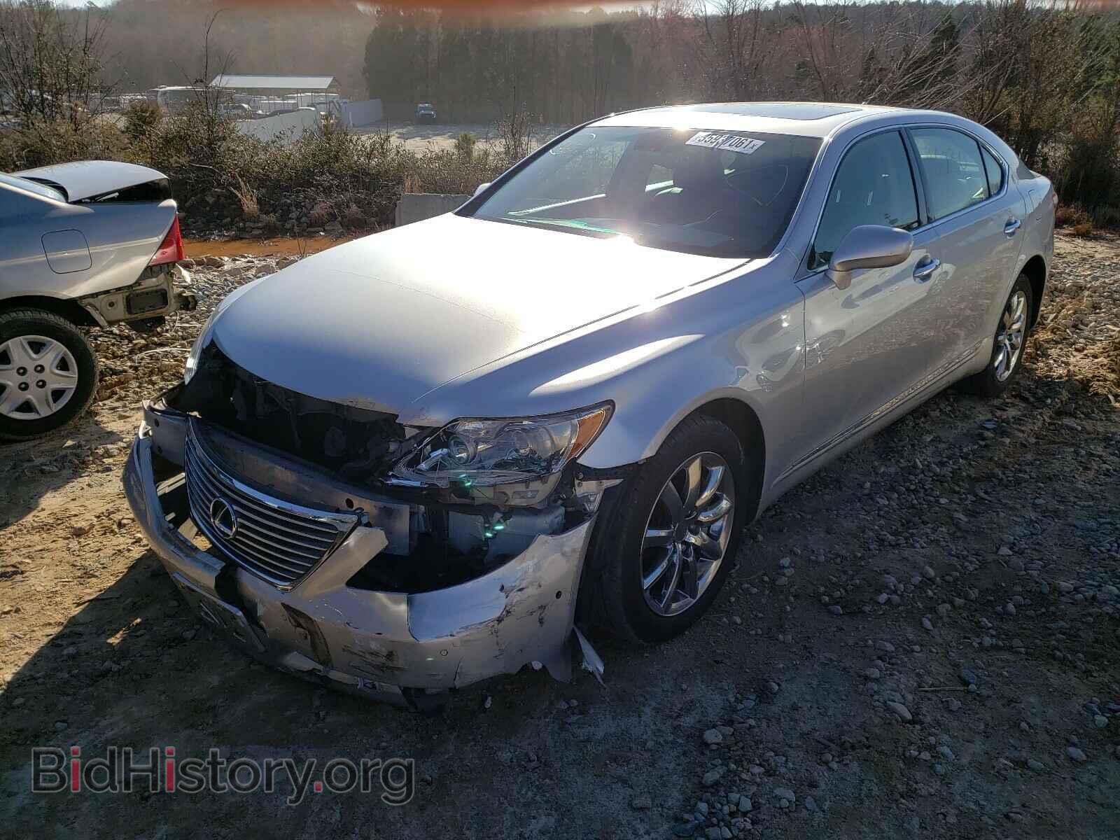 2009 LEXUS LS460 - VIN: JTHDL46F595000375 - Фото 2