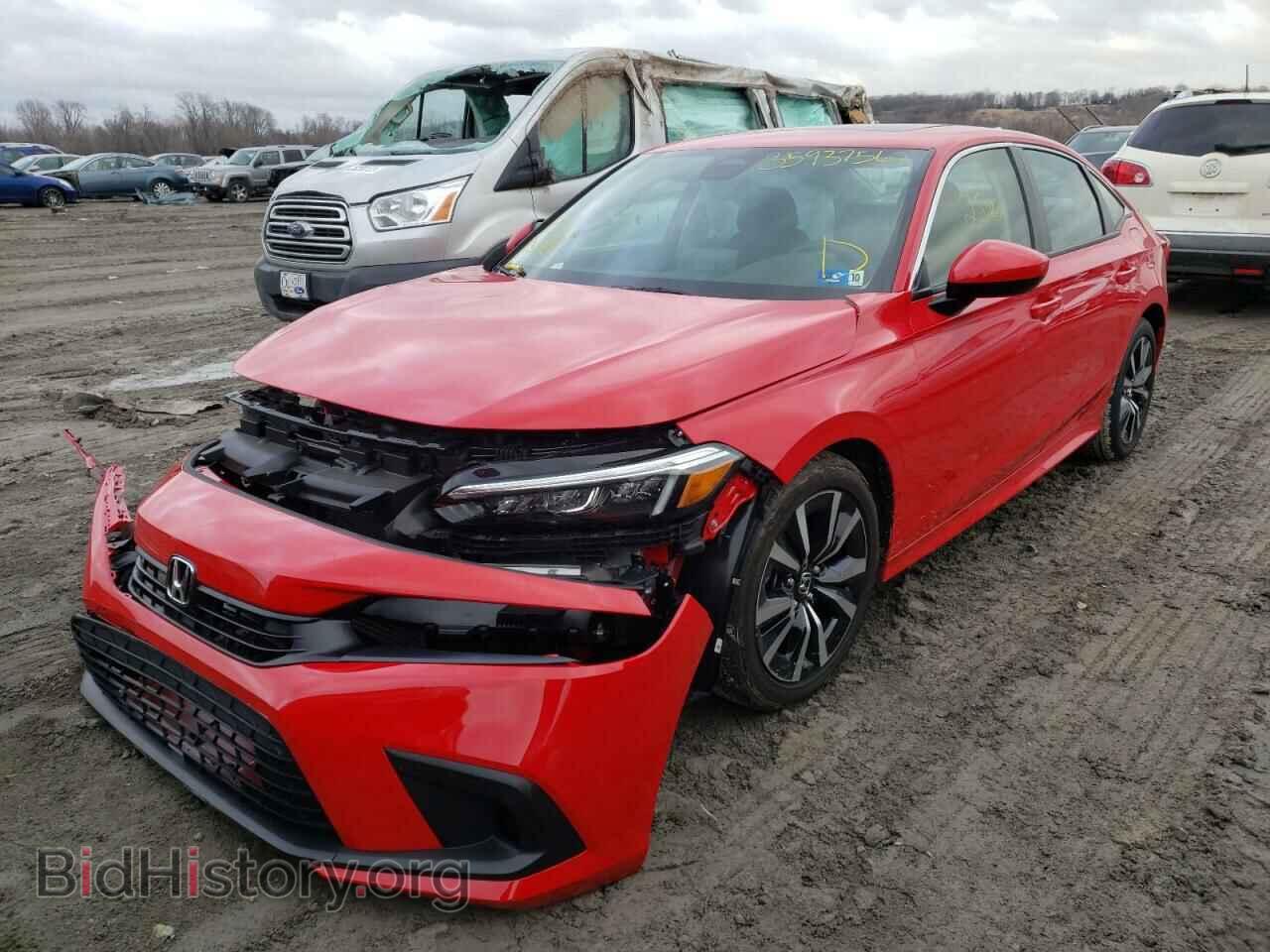 2022 HONDA CIVIC - VIN: 2HGFE1F73NH308564 - Фото 2