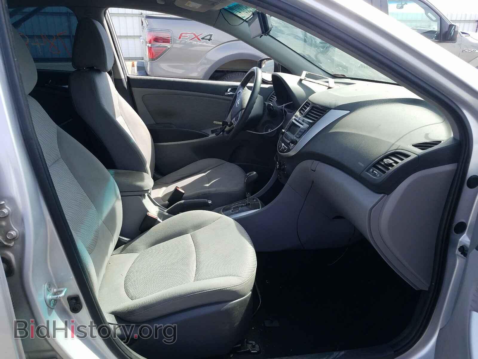 2014 HYUNDAI ACCENT - VIN: KMHCU4AEXEU610664 - Фото 5