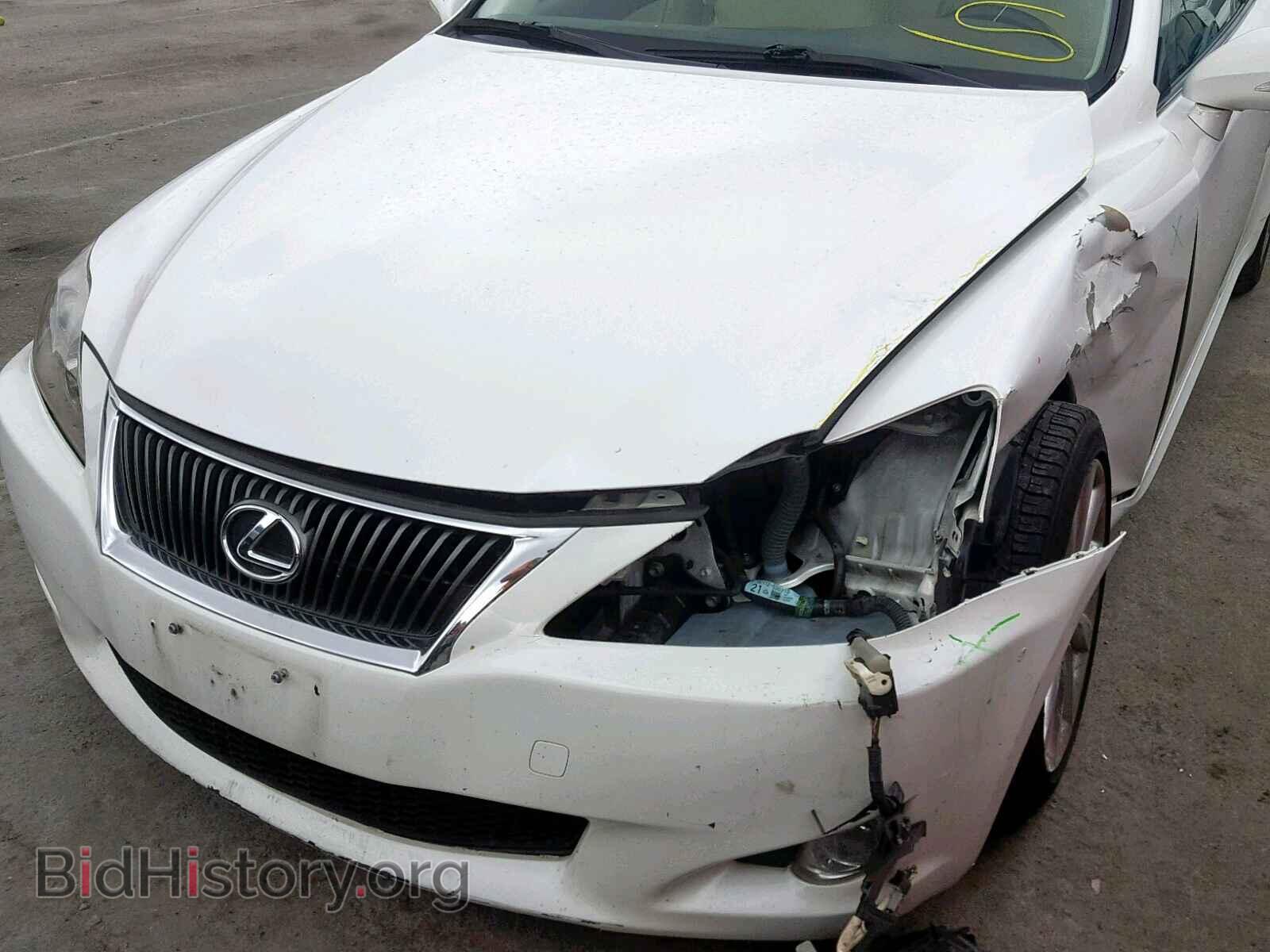 2010 LEXUS IS 250 - VIN: JTHBF5C20A5109899 - Фото 9