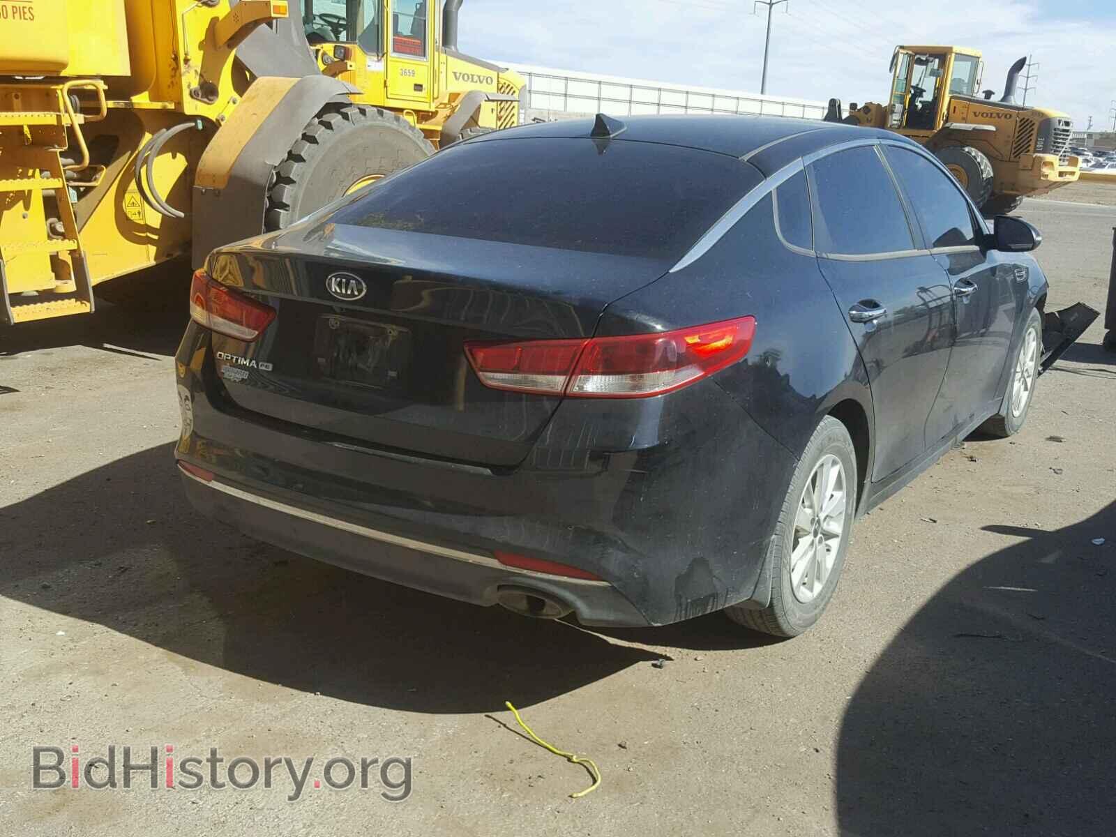 2016 KIA OPTIMA - VIN: KNAGT4L31G5117101 - Photo 4