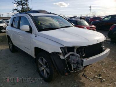 2017 Jeep COMPASS Compass LA, белый — VIN 1C4NJDEB7HD125389, Copart