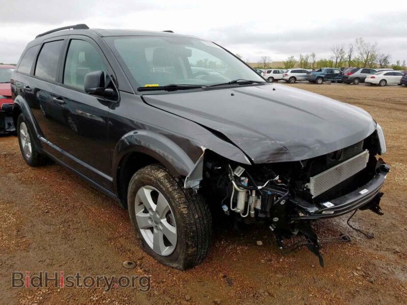 2016 Dodge JOURNEY SE (VIN 3C4PDCAB2GT169230) — фото 1 из 10, Copart, повреждение: передняя часть