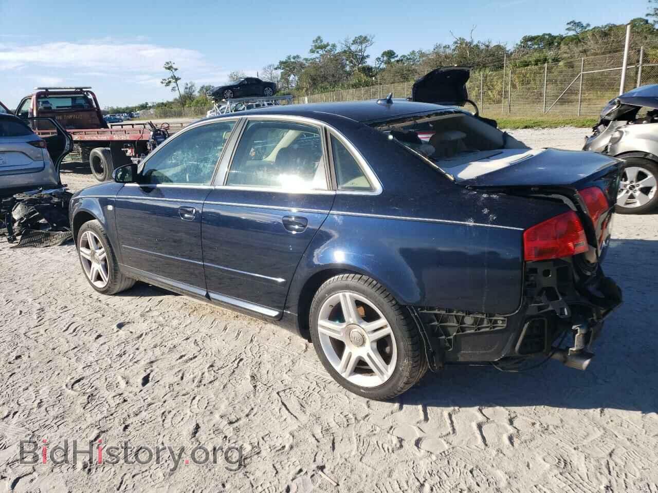 2008 AUDI A4 - VIN: WAUAF78E68A051260 - Фото 2