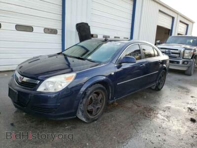 2008 Saturn AURA Aura XE, синий — VIN 1G8ZS57B78F242518, Copart