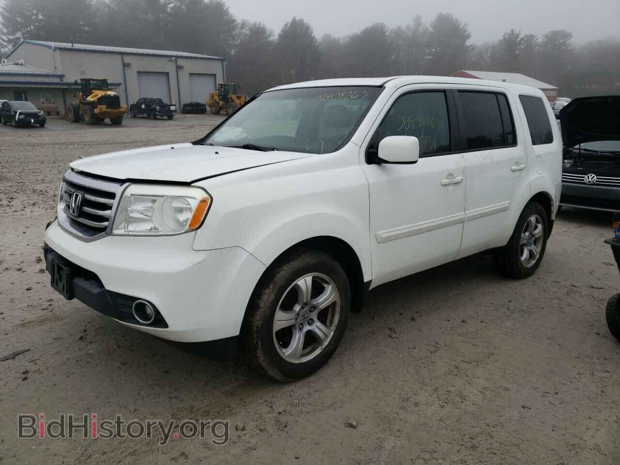 Photo 5FNYF4H74CB076093 - HONDA PILOT 2012